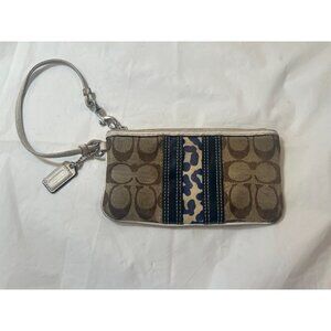 Coach  Ocelot Wristlet